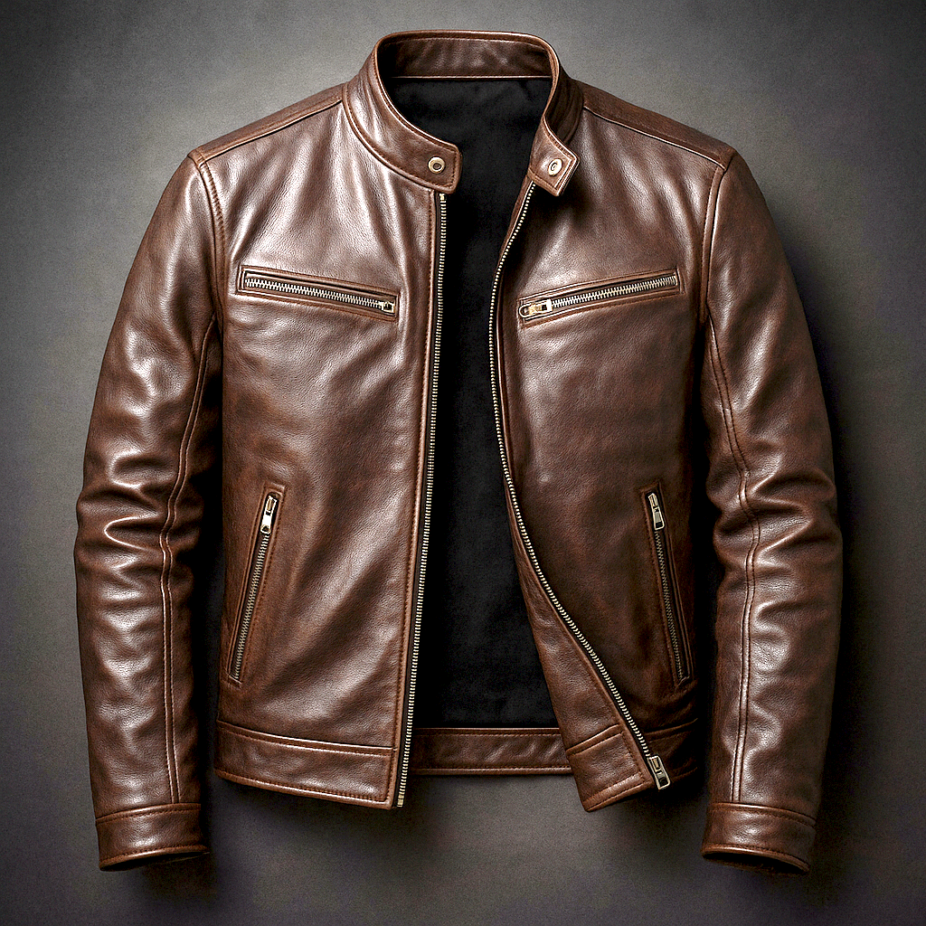 Martin | Chaqueta de Cuero Vintage
