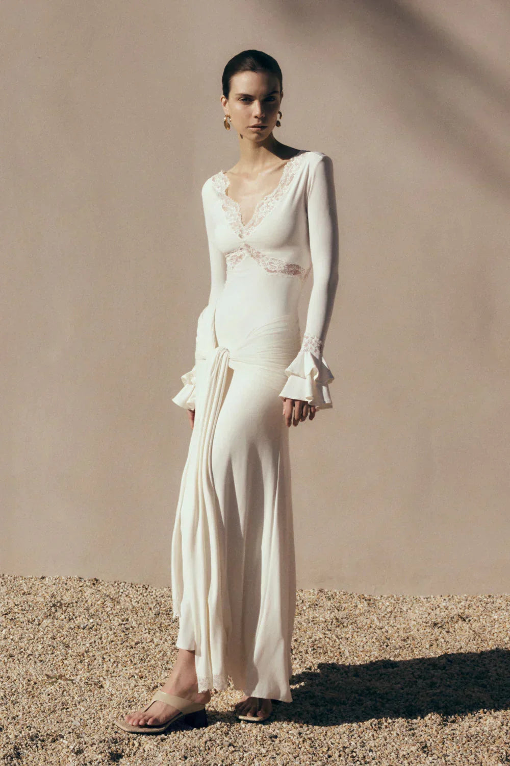 Seraphine™ | VESTIDO MAXI ENCAJE