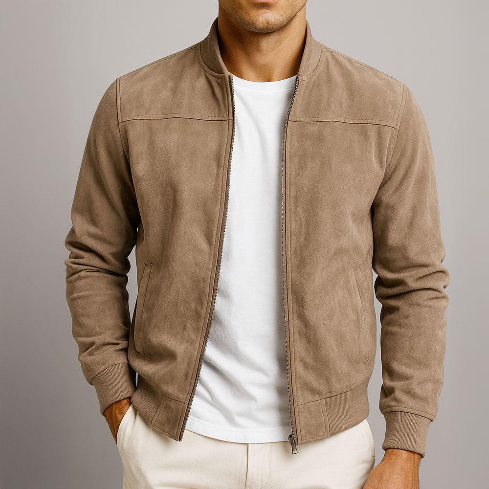 Adrian | Chaqueta de Ante Artesanal
