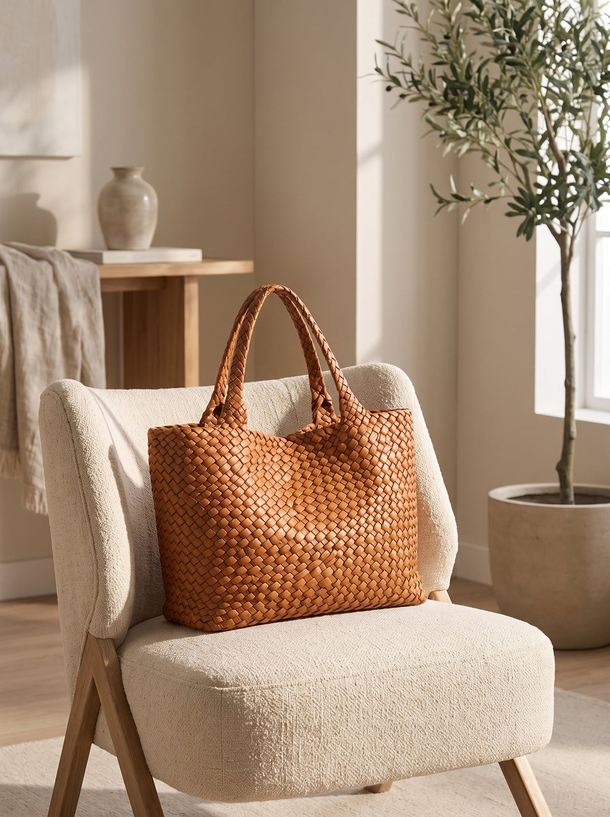 Heritage | Bolso Artesanal en Cuero Trenzado