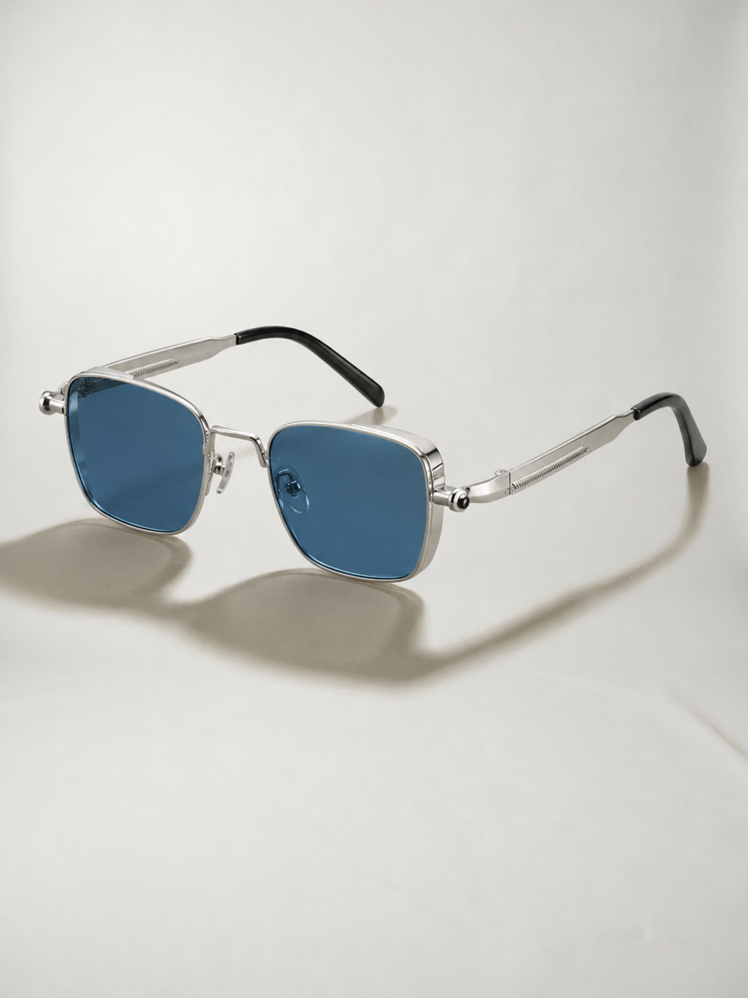 Lentes de Sol Mónaco Acero Azul