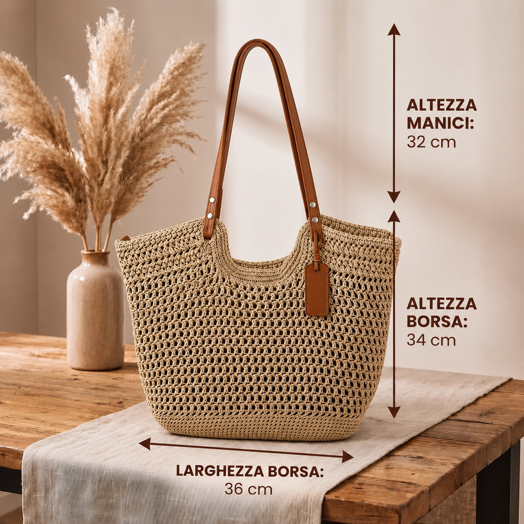 Bolso Camelia en uso