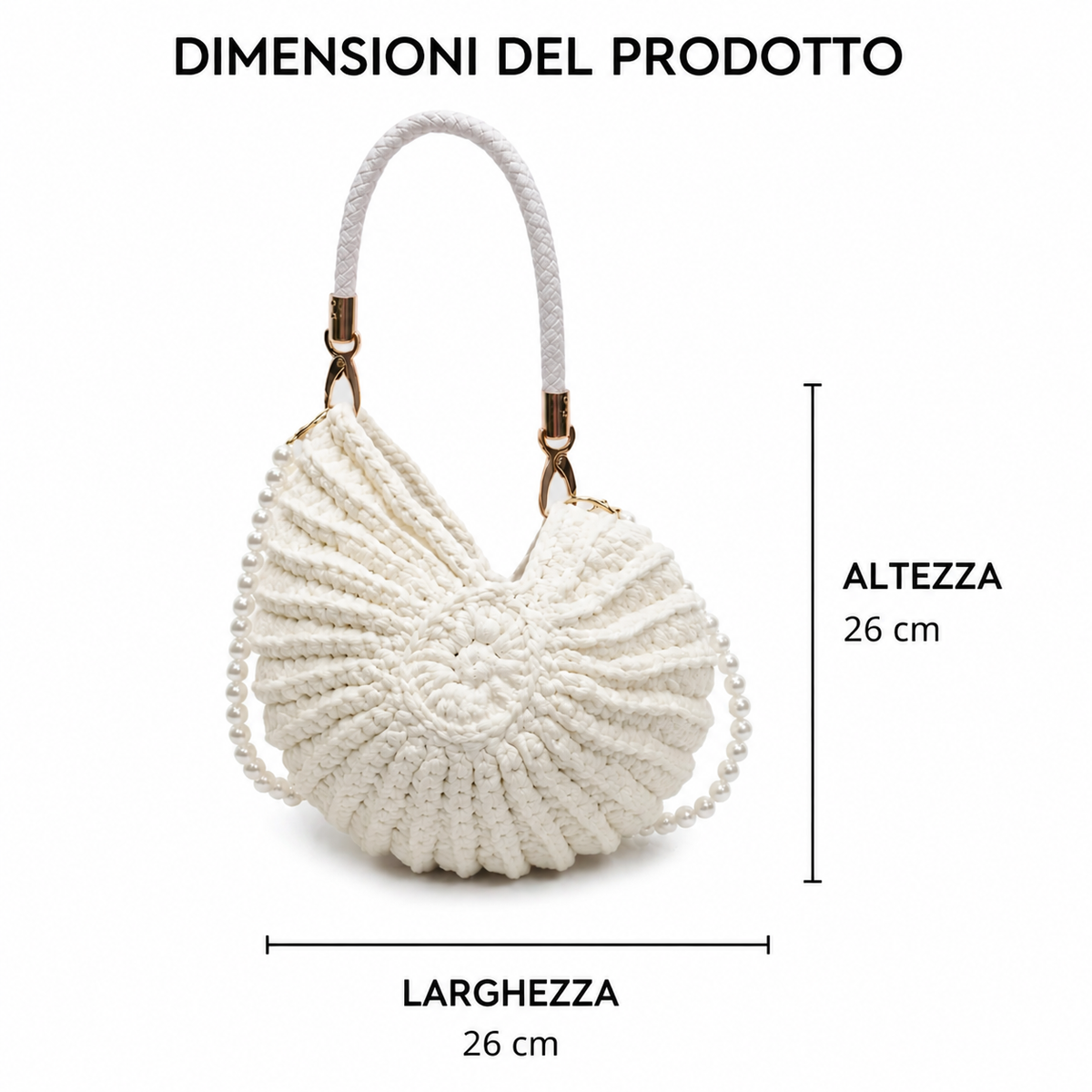 Tea™ | BOLSO TOTE TRENZADO CON ASA DE CADENA