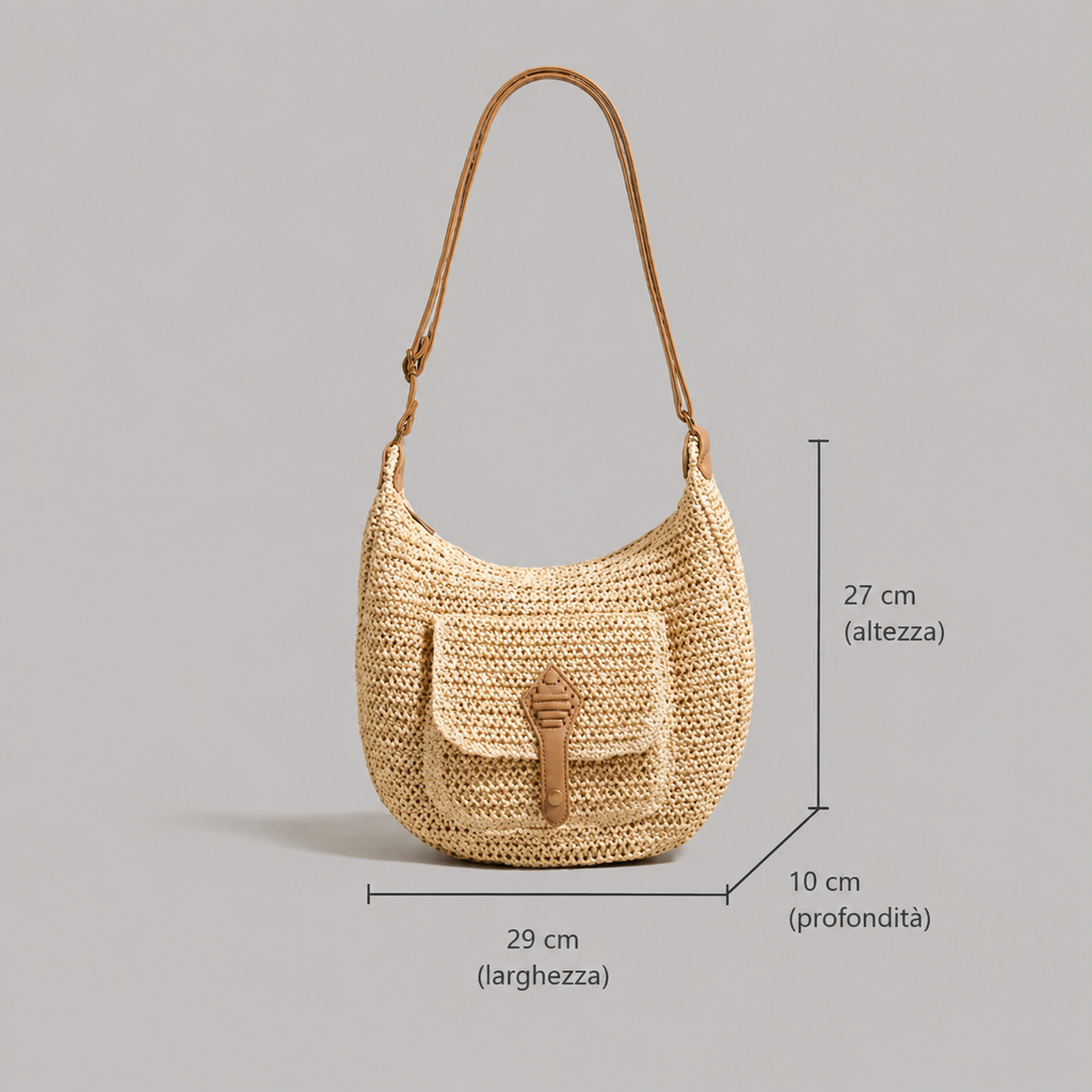 Chiara™ | BOLSO DE HOMBRO TRENZADO PARA DIARIO
