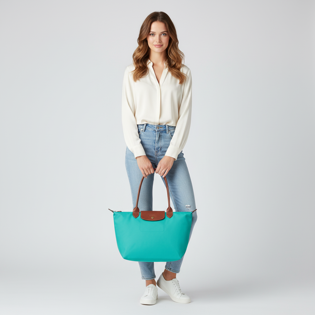Bolso Grande Premium Turquesa