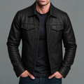 Hunter | Chaqueta de Cuero Rider