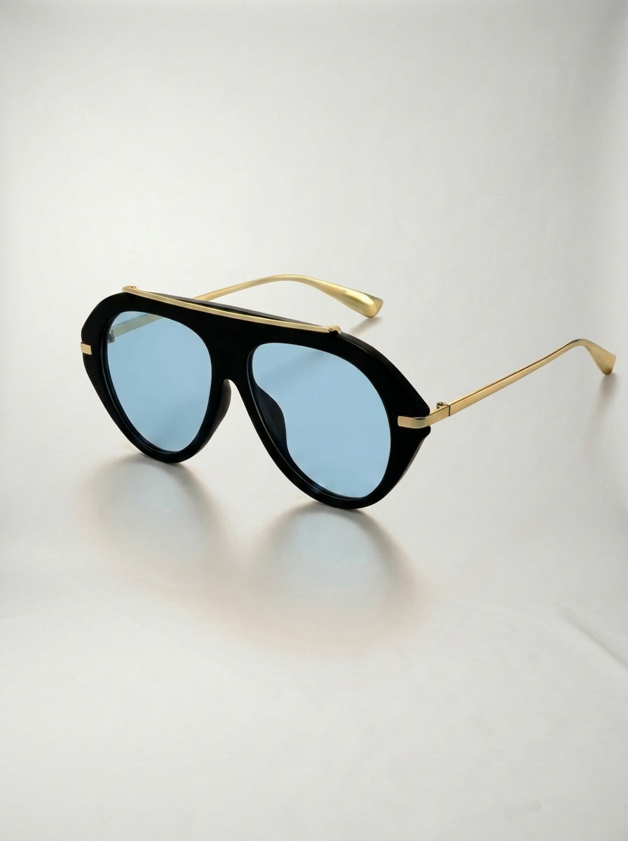 Lentes de Sol AMSTERDAM Negro y Azul