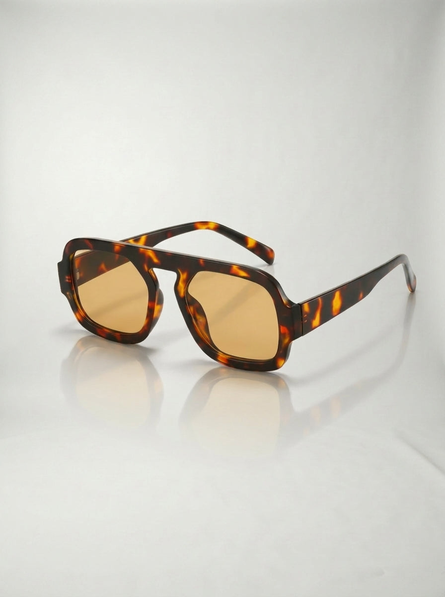 Lentes de Sol DÉBORA Carey Micas Crema