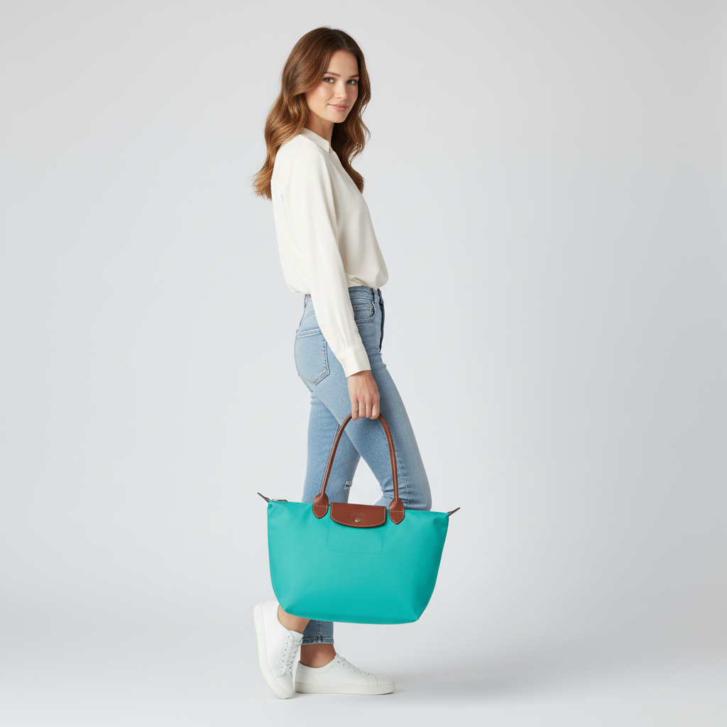 Bolso Grande Premium Turquesa