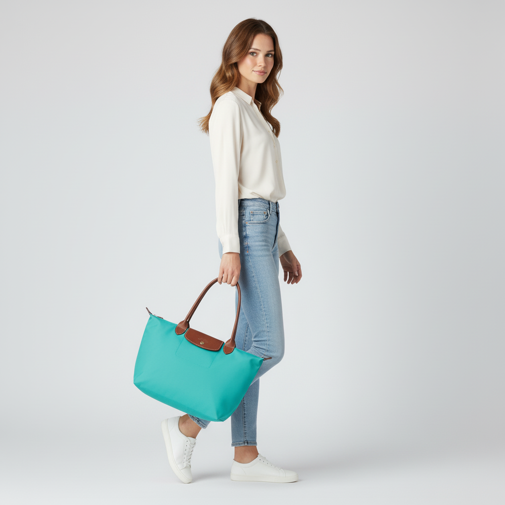 Bolso Grande Premium Turquesa