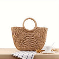 Bolso media luna Serenella cognac talla pequeña