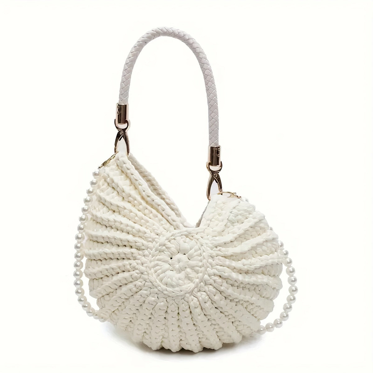 Tamara™ | BOLSO TOTE TRENZADO CON ASA DE CADENA