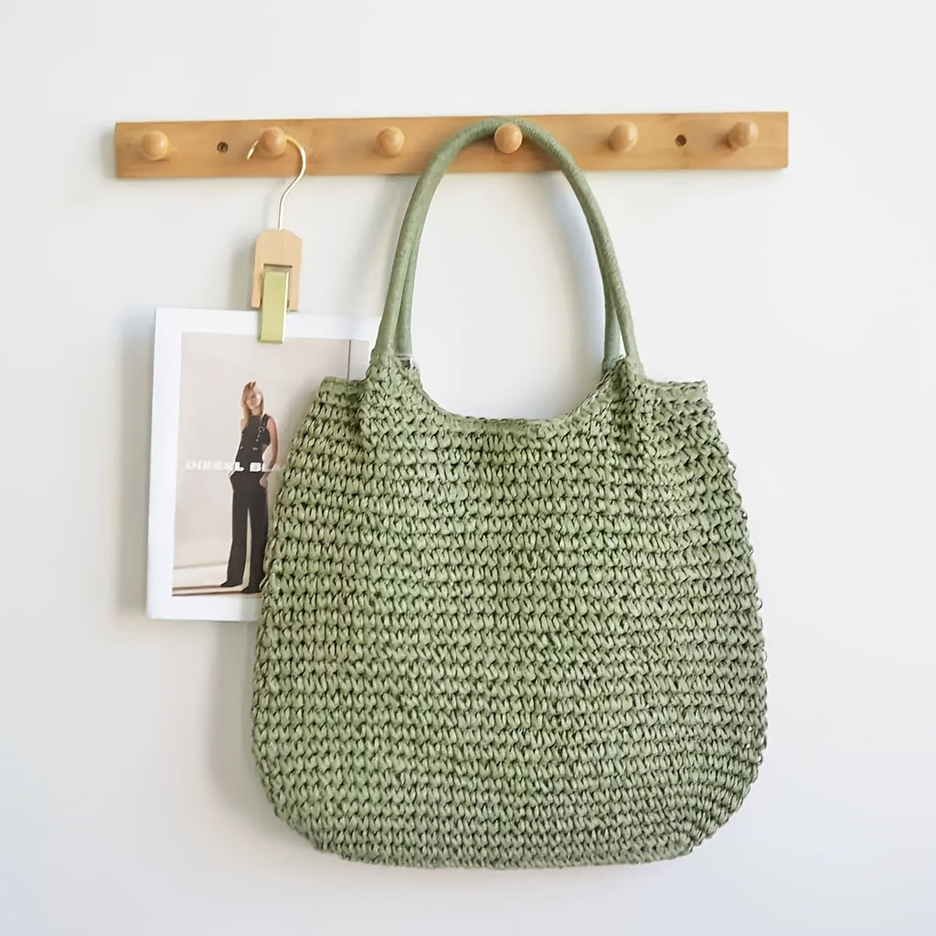 Matilde™ | BOLSO CRUZADO DE RAFIA TRENZADA