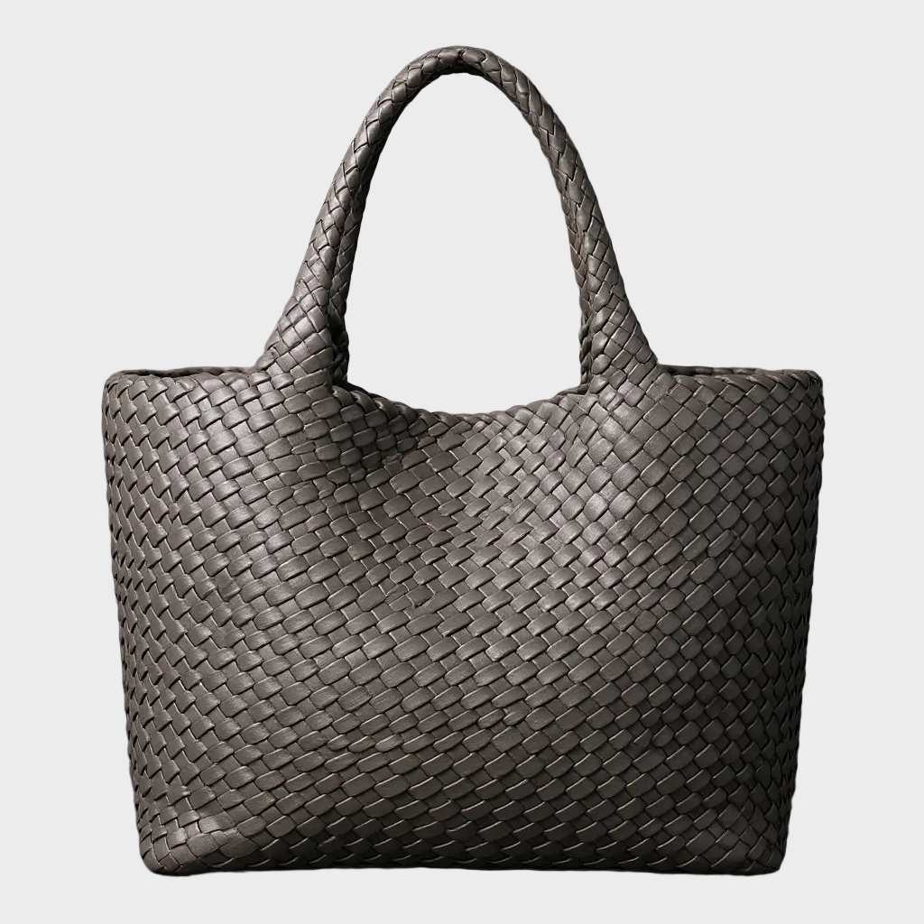 Heritage™ | BOLSO GRIS DE CUERO ARTESANAL