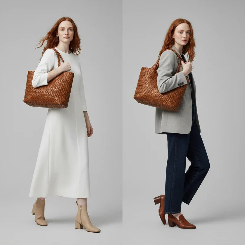 Heritage | Bolso Artesanal en Cuero Trenzado