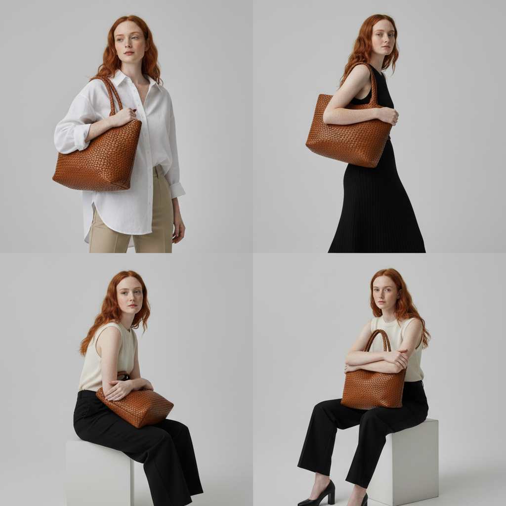 Heritage | Bolso Artesanal en Cuero Trenzado
