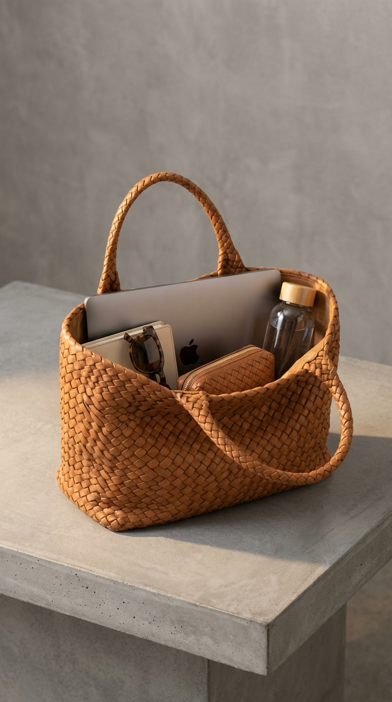Heritage | Bolso Artesanal en Cuero Trenzado