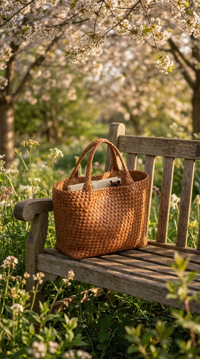 Heritage | Bolso Artesanal en Cuero Trenzado