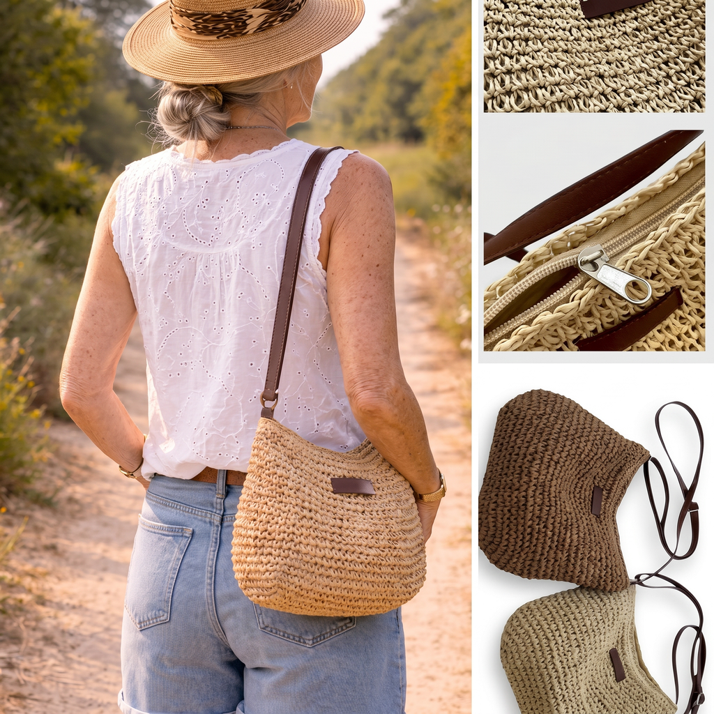 Dina™ | BOLSO TRENZADO ELEGANTE