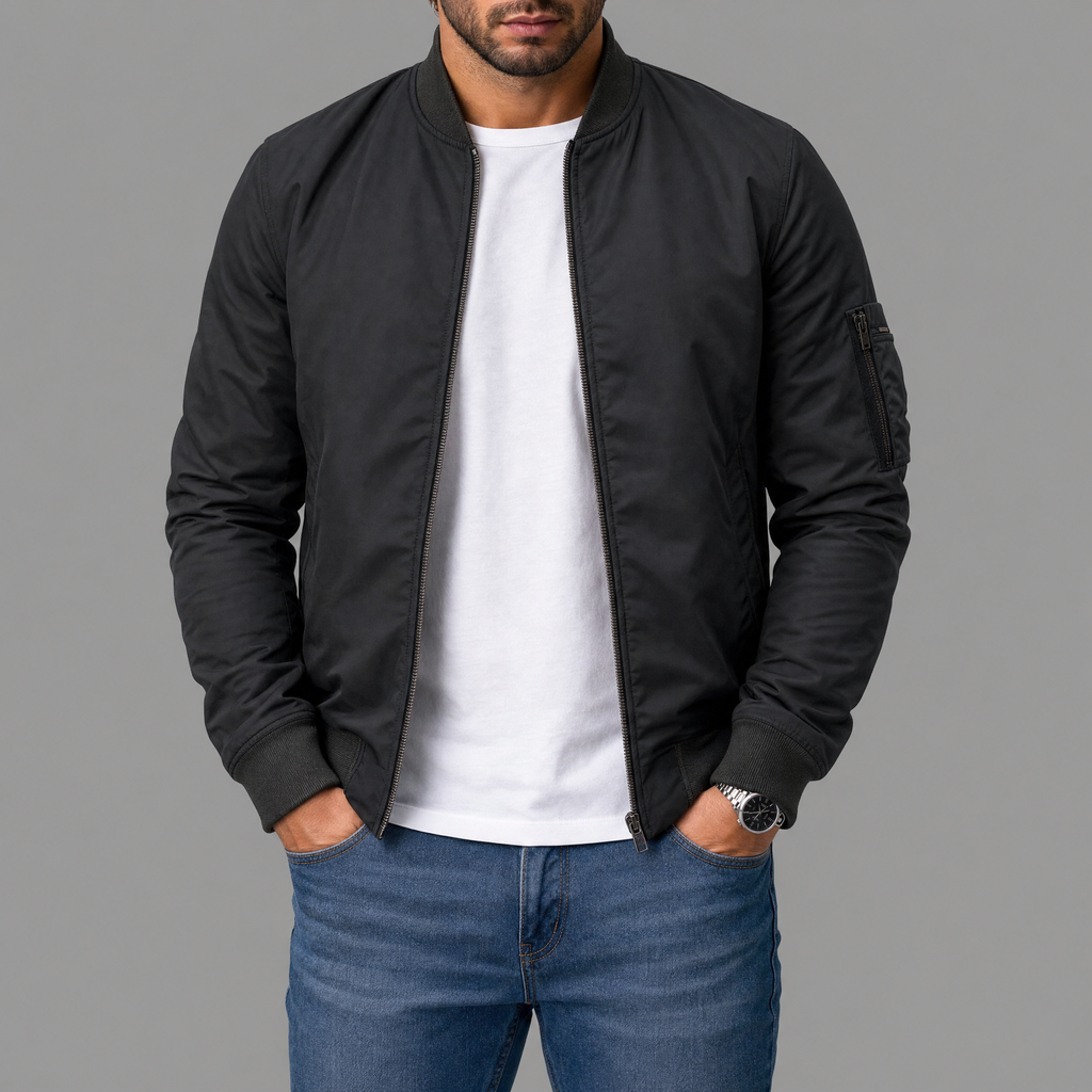 Klaus | Bomber Clásico Elegante